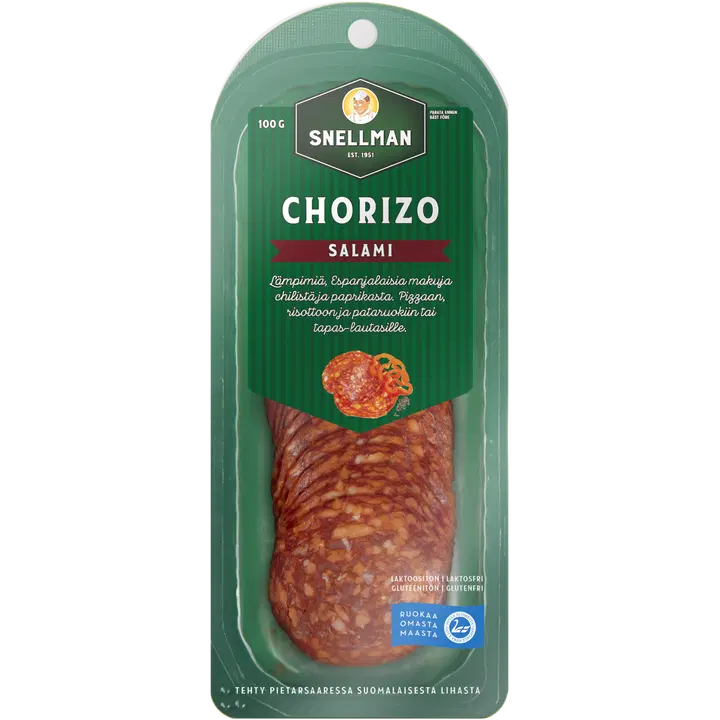 Snellman Chorizo salami 100g