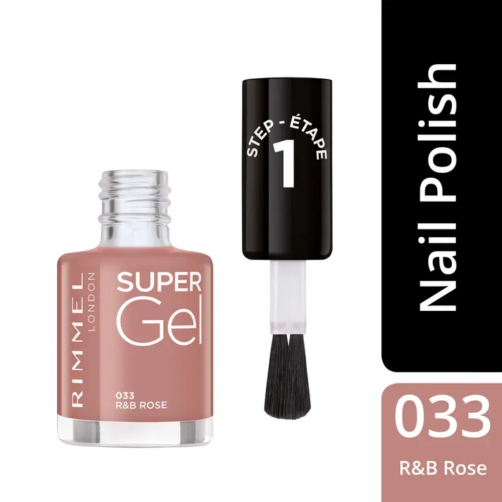 Rimmel Super Gel 033 R&B Rose kynsilakka 12 ml