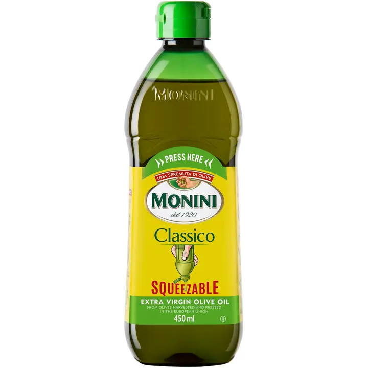 Monini Classico Squeezable ekstra-neitsytoliiviöljy 450 ml