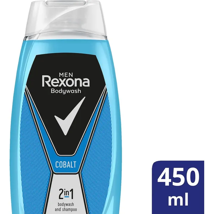 Rexona Men Cobalt Suihkusaippua  2in1-koostumus   450 ml
