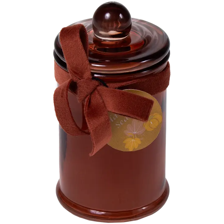 Lõhnaküünal klaaspurgis burgundia