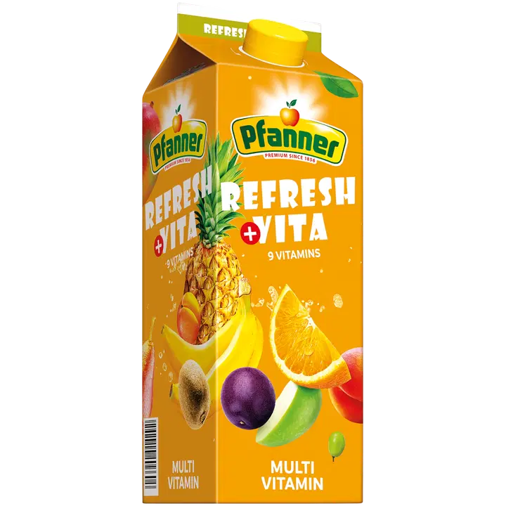 Pfanner Refresh+Vita Multivitamin Monihedelmäjuoma 2 l