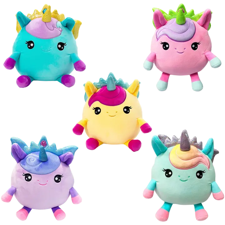 Pehme mänguasi Squishpets 25cm Medium Galupy Rainbow Unicorn 6 ass.