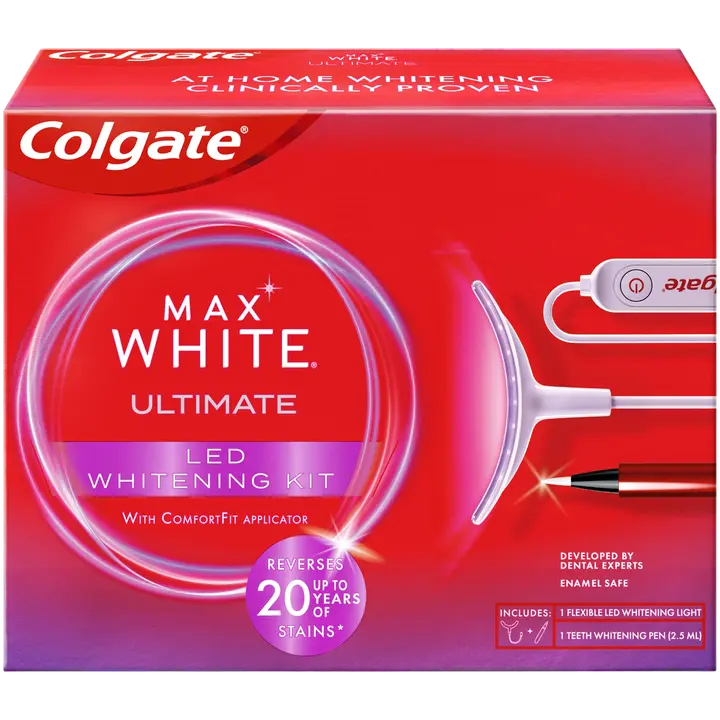 Colgate Max White Ultimate ComfortFit LED valkaisulaite