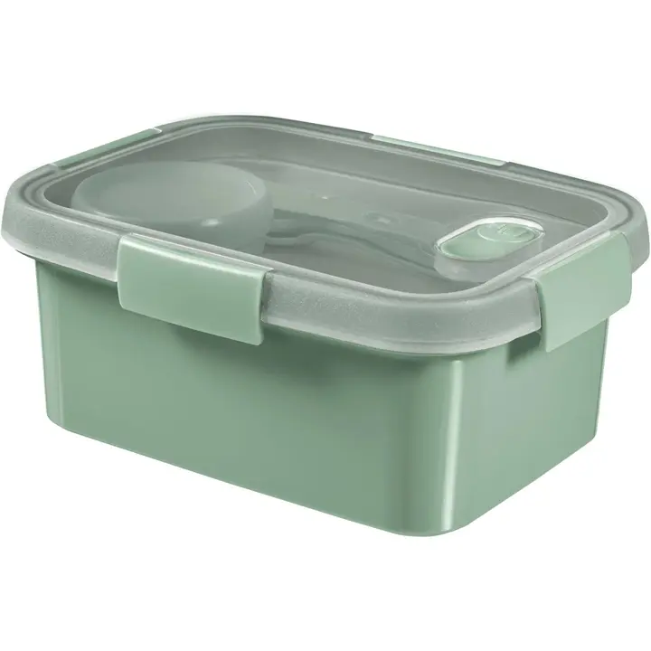 Curver mikroastia Eco lunch kit rect 1,2L vaaleanvihreä