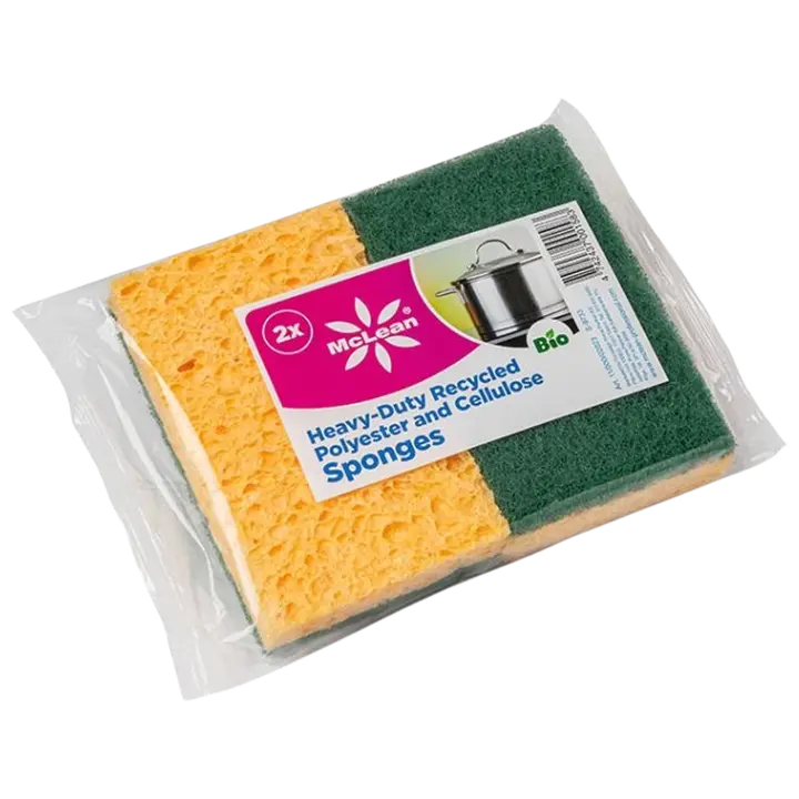 Mclean ökoloogilised nõudepesusvammid tselluloosist 2tk