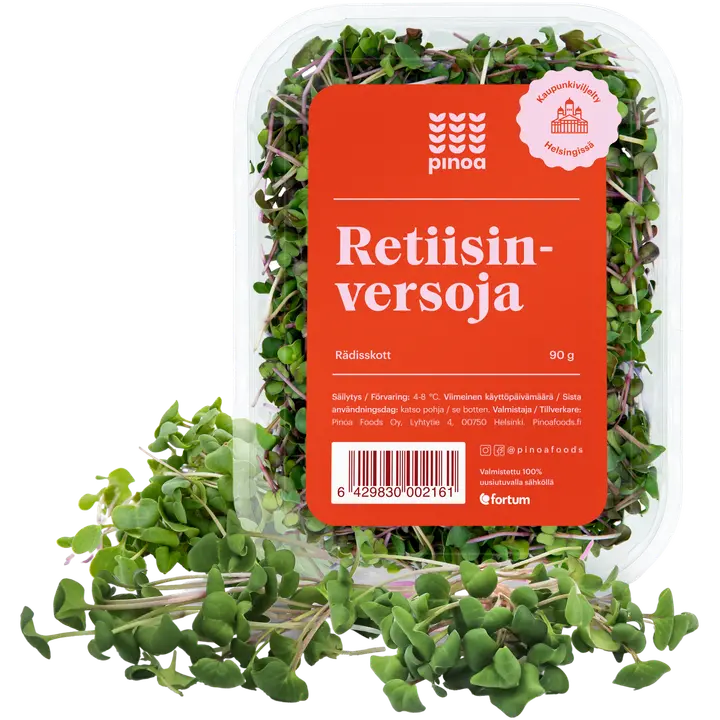 Pinoa Foods retiisinverso 90g