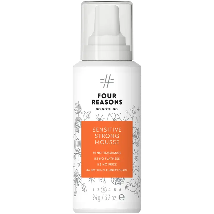Four Reasons No Nothing Sensitive Strong Mousse muotovaahto 100 ml
