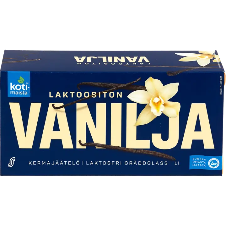 Kotimaista vanillijäätis, 1 l