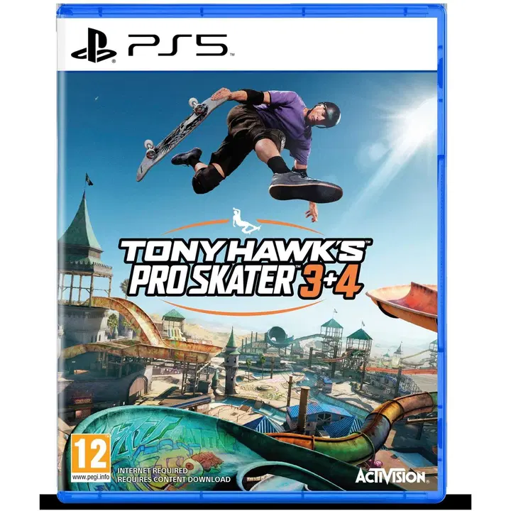 PS5 mäng Tony Hawkin Pro Skater 3+4