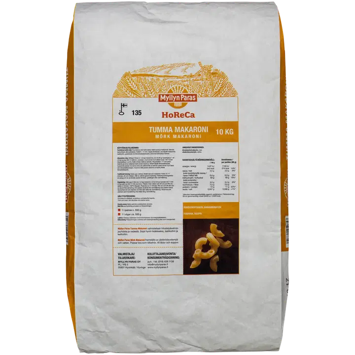 Myllyn Paras Tumma Makaroni 10kg