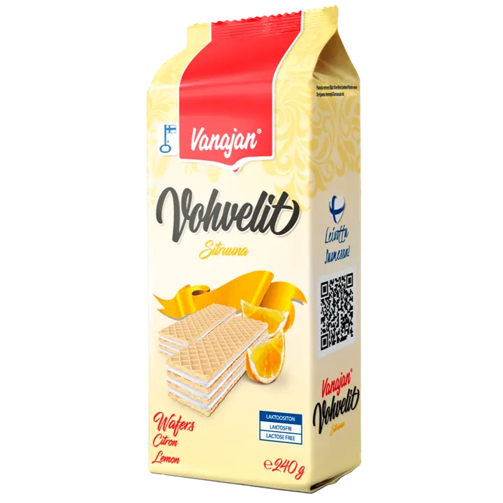Vanajan Sitruunavohveli 240g