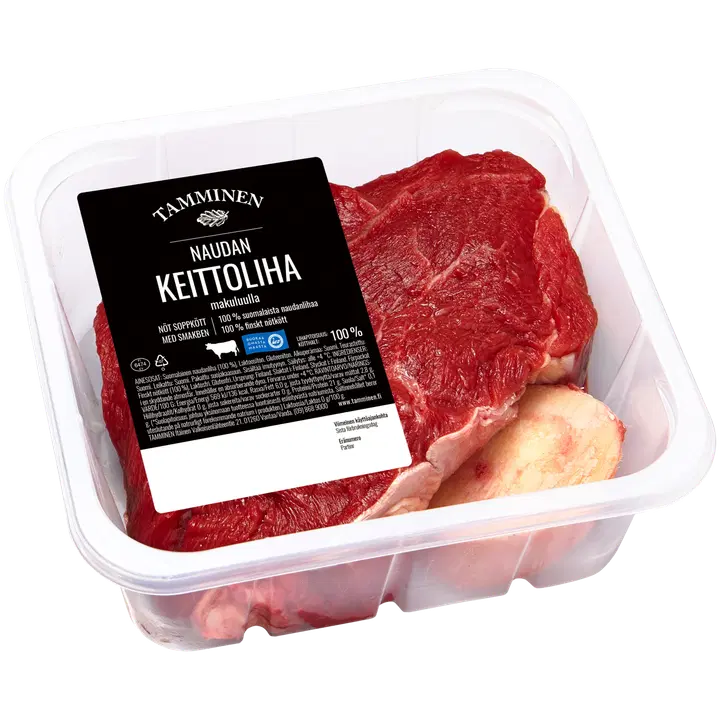 Tamminen naudan keittoliha makuluulla n700g