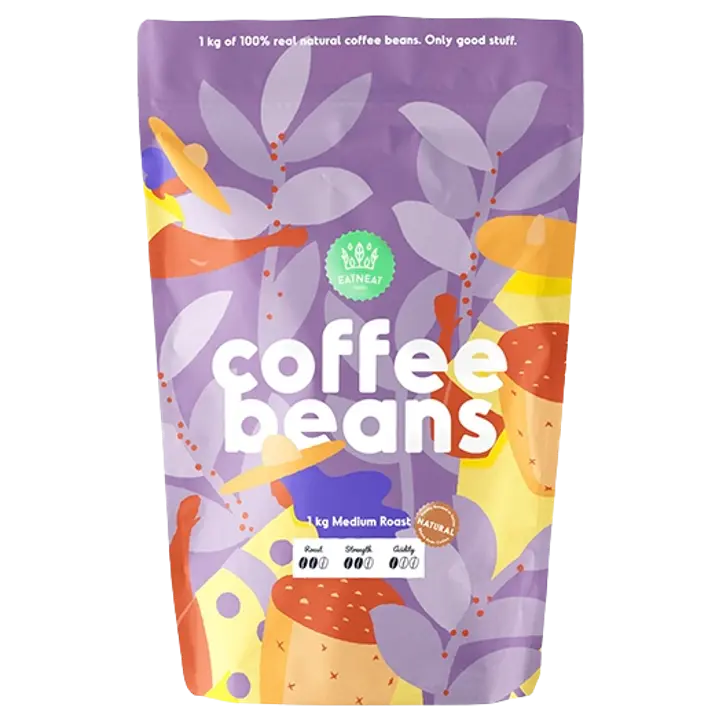 Eatneat kohvioad keskmine röst 1 kg