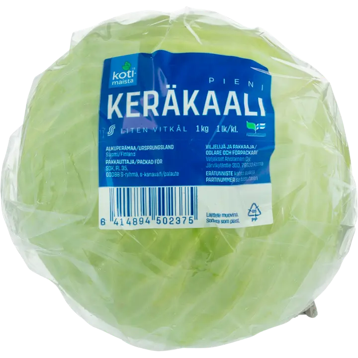 Kotimaista pieni keräkaali 1 kg