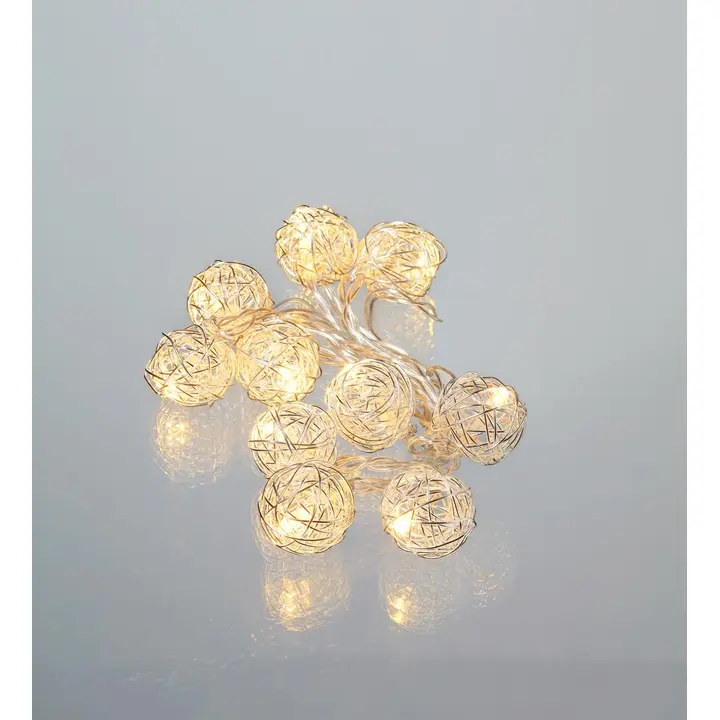 Valguskett Wall Street 10LED,soe valgus, patareid 2xAA(ei sisaldu)