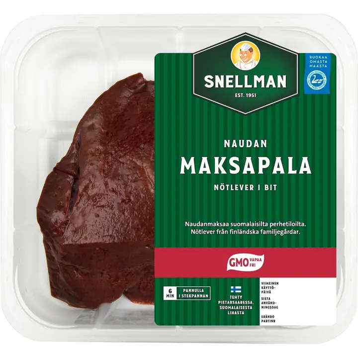 Snellman Naudan maksapala n500g