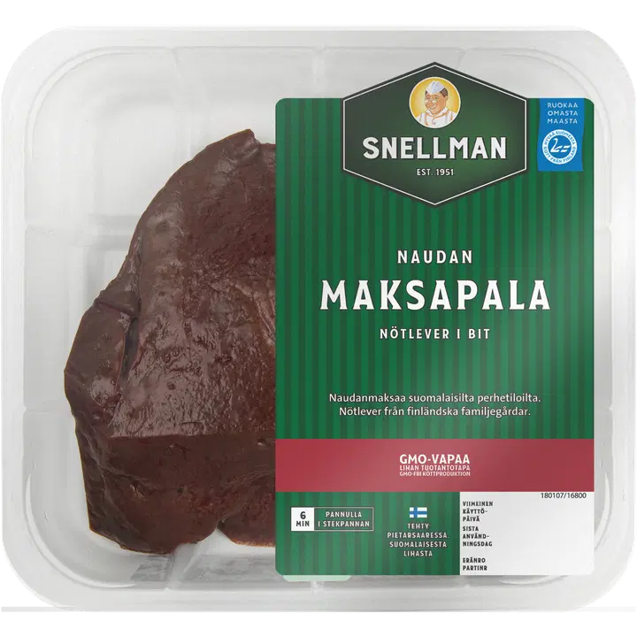 Snellman Naudan maksapala n500g