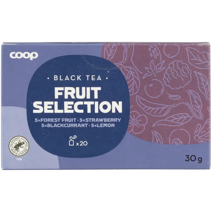 Coop hedelmä teelajitelma 4x5pss 30g