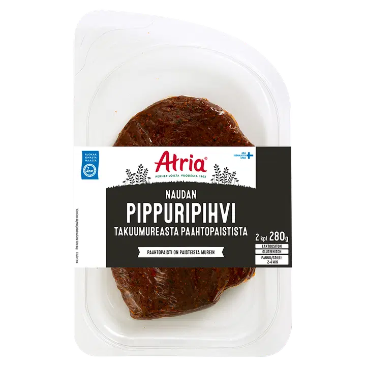 Atria Pepparbiff av Garanterat Mör Nöt Rostbiff 280g