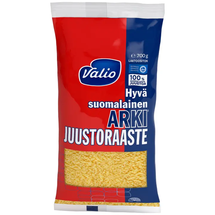 Valio Hyvä suomalainen Arki® juustoraaste e700 g