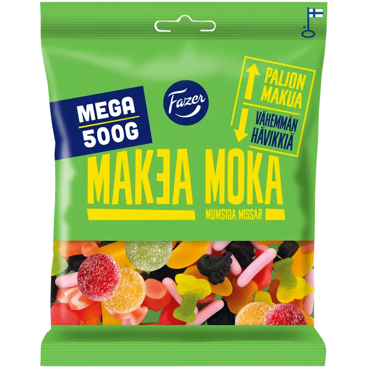 Fazer Makea Mega Moka karkkipussi 500g