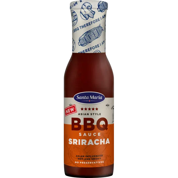 Santa Maria 350G BBQ Sauce Sriracha BBQ-kastike