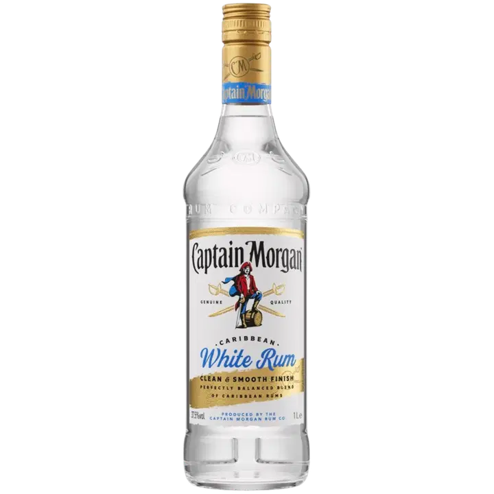 Captain Morgan White rumm 37,5%vol 1 l