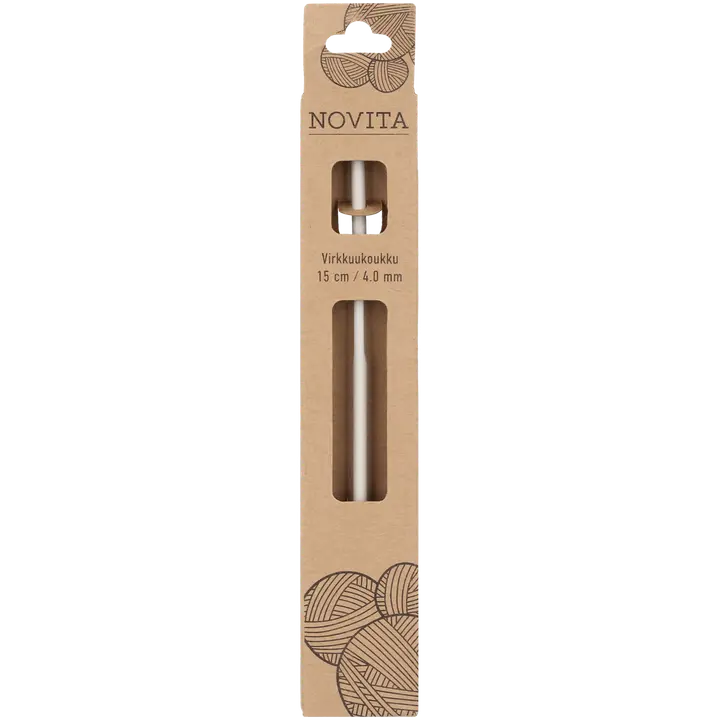 Novita Virkkuukoukku 15 cm  4 mm