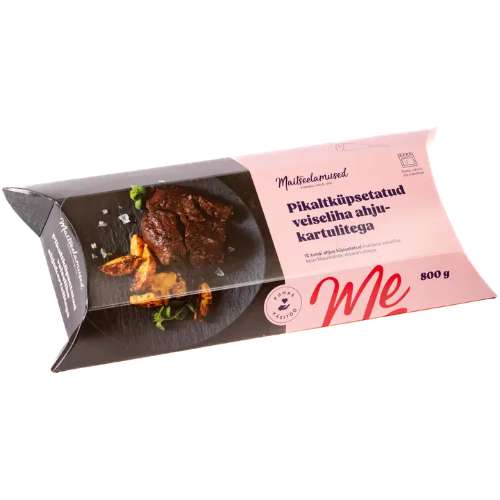 MAITSEELAMUSED Pikalt küpsetatud veiseliha ahjukartulitega 800 g