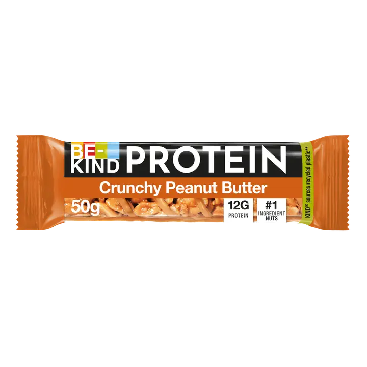 BE-KIND Protein Crunchy Peanut Butter pähkinäpatukka (50 g)