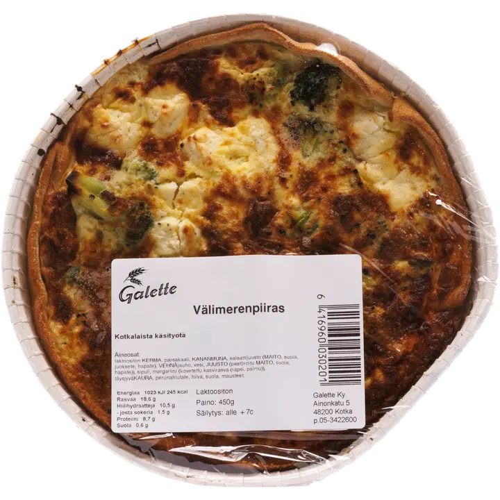 Galette Välimerenpiiras 0,5kg