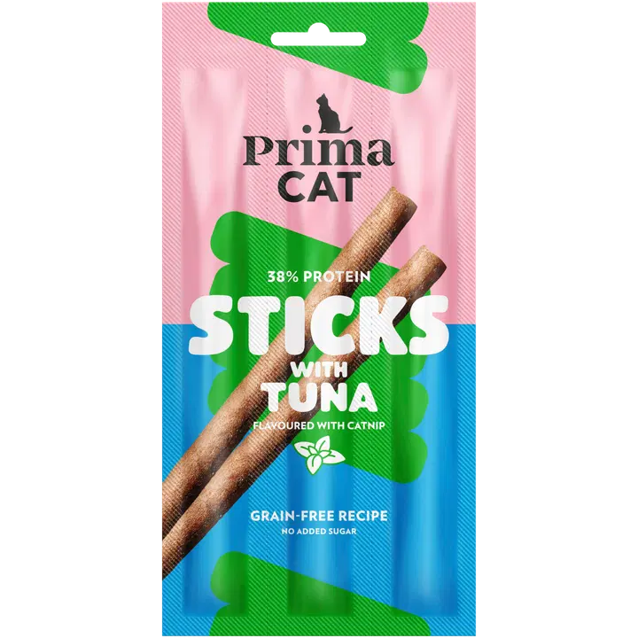 PrimaCat Sticks Tonfisk-Kattmynta 15 g
