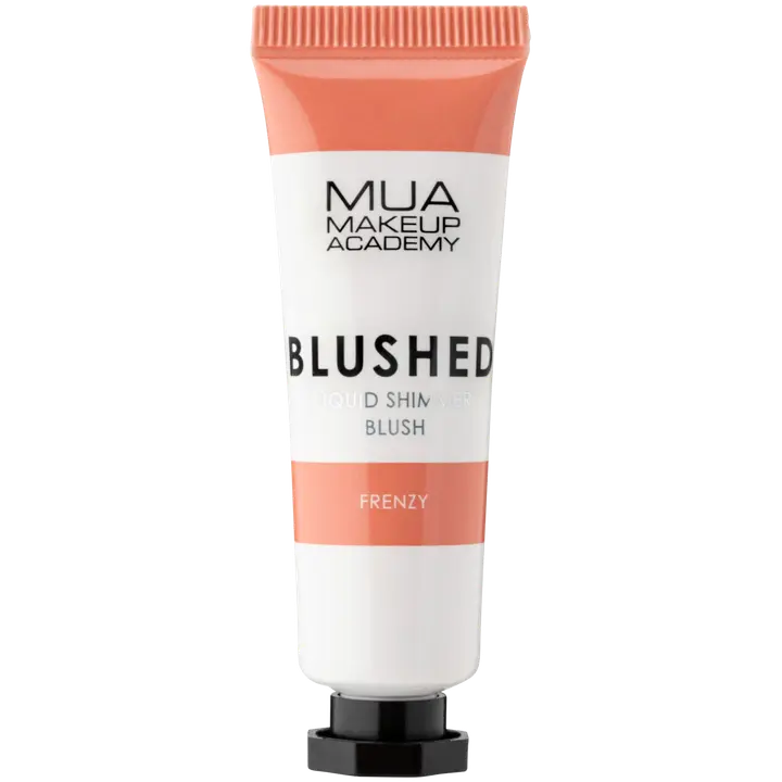 MUA Make Up Academy Blushed Shimmer Liquid Blusher 10 ml Frenzy