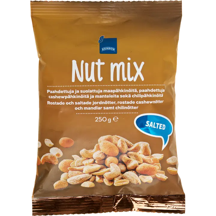 Rainbow 250g nut mix