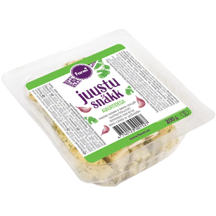 Ürdi snäkk juustukuubikud Farmi 200g