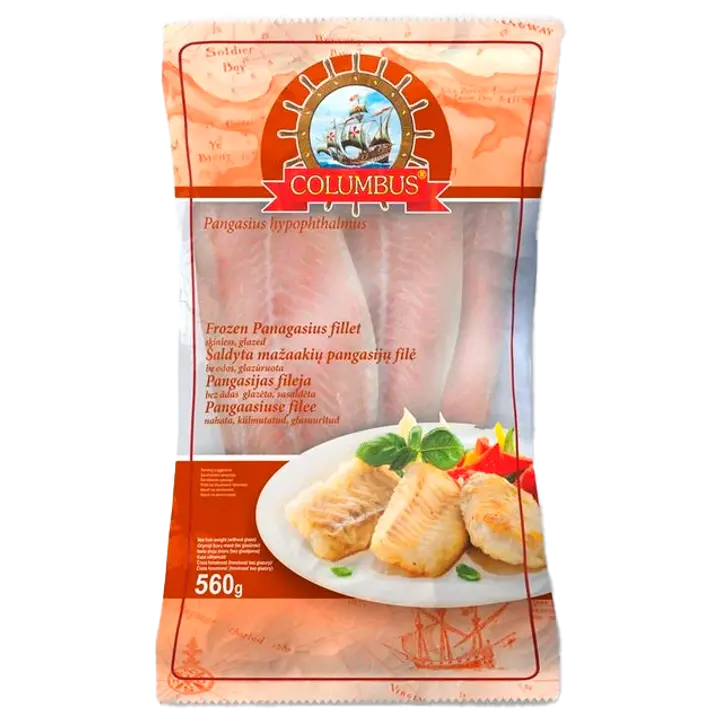 Pangaasiusfilee, nahata, 560 g