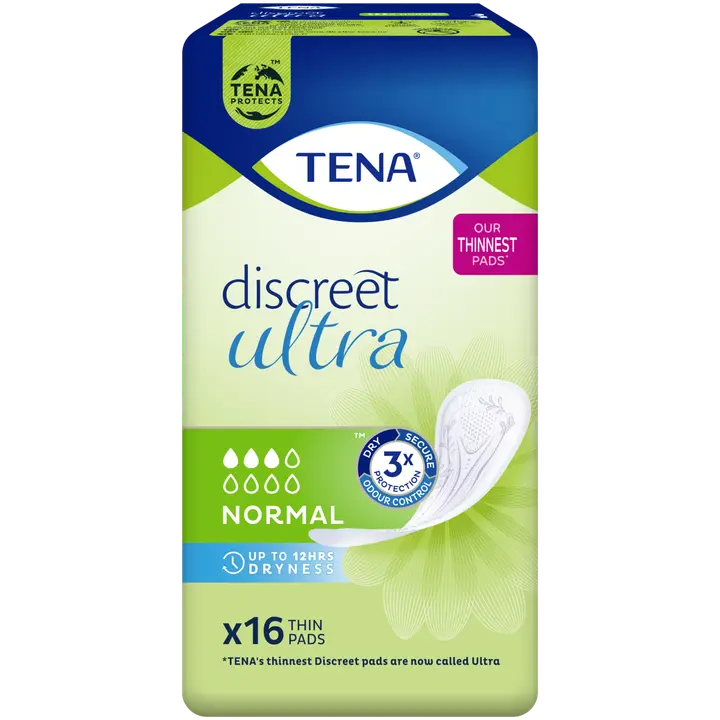 TENA Discreet Ultra side Normal 16 kpl
