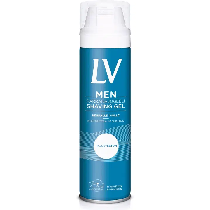 LV 200ml Men sensitiivinen parranajogeeli