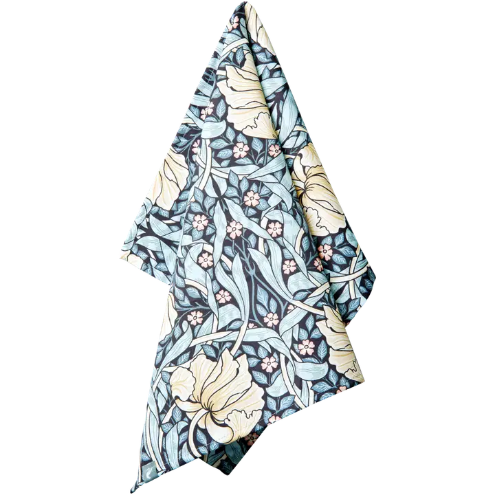 William Morris Keittiöpyyhe Pimpernel sininen 50x70cm