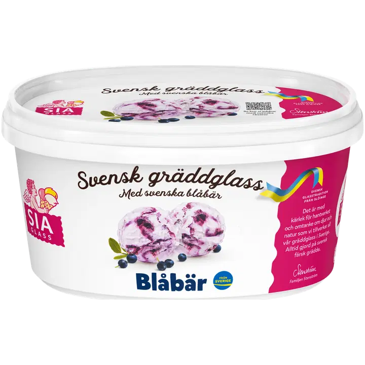 SIA Glass Mustikkajäätelö 0,5L