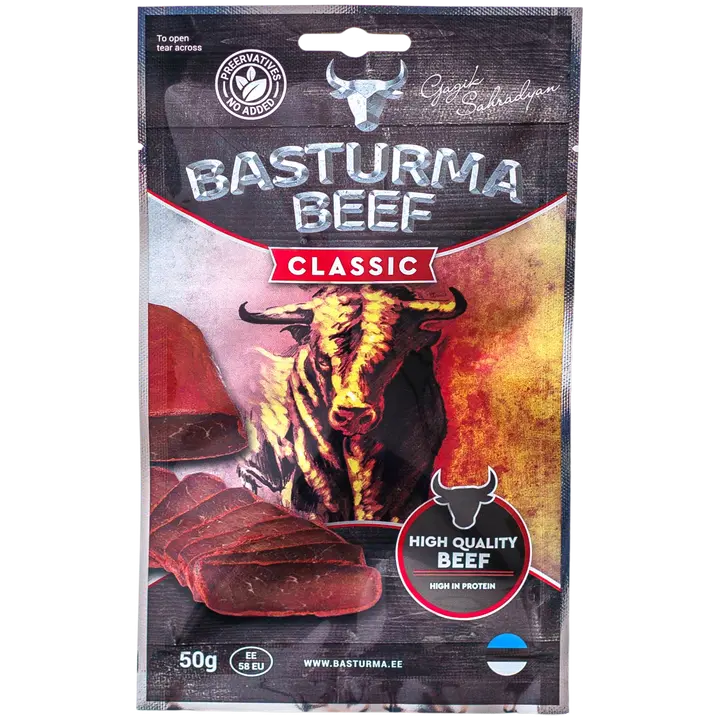 Armeenia Grill Veise Basturma Klassikaline 50 G