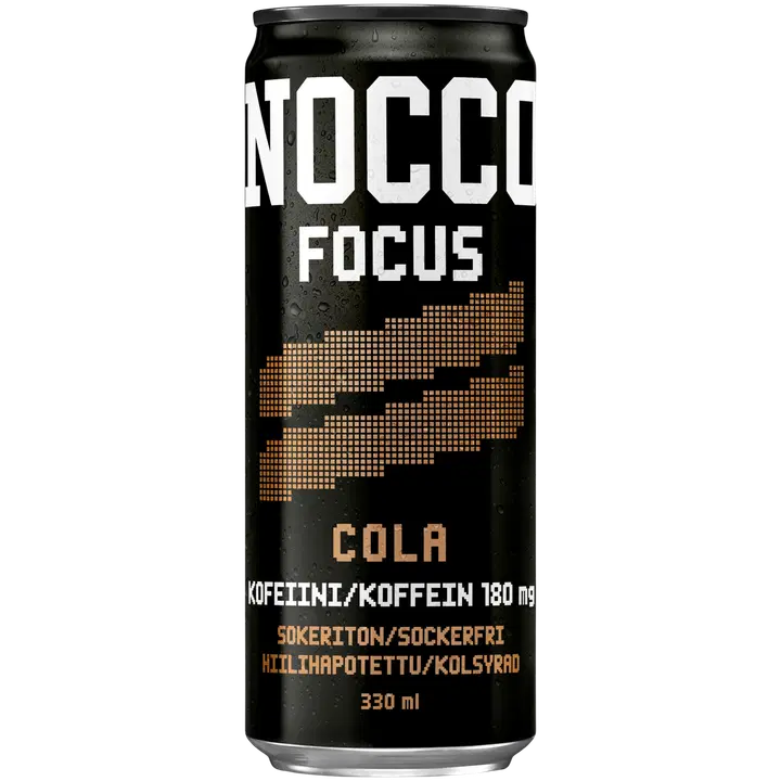 NOCCO FOCUS Cola hiilihapotettu energiajuoma 330ml