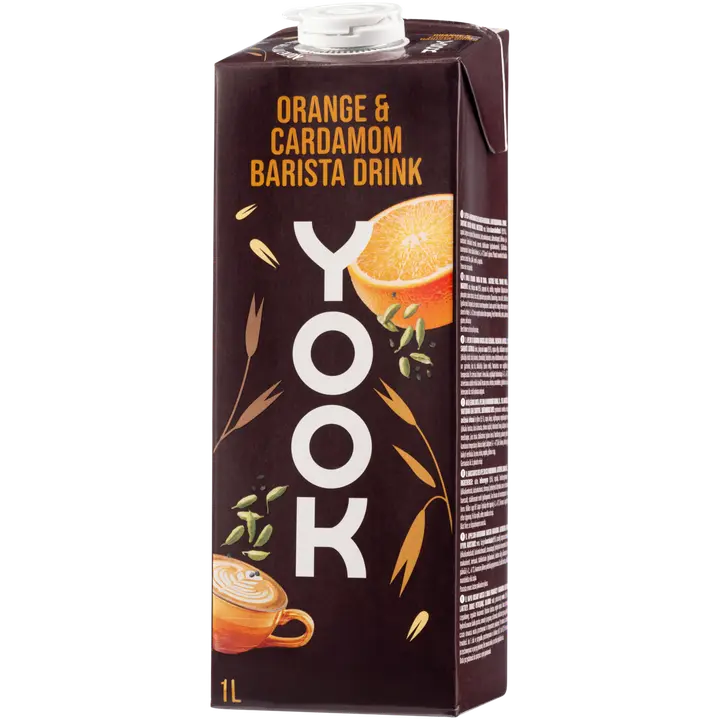 Yook barista kaerajook apelsini ja kardemoni, 1l