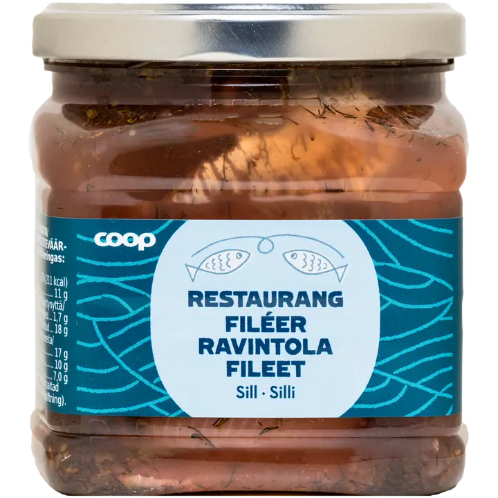 Coop silli ravintolafileet 500/285 g