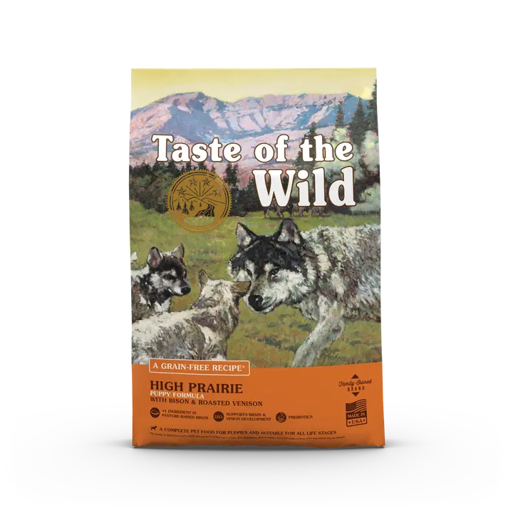 Taste of the Wild Dog High Prairie Puppy, Biisoni 12,2 kg
