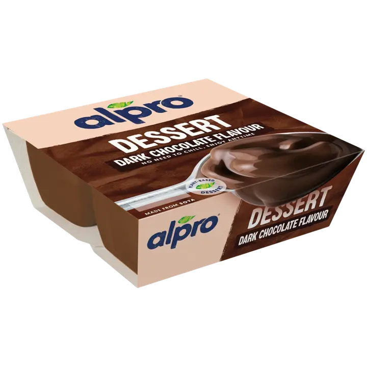 Alpro tumeda šokolaadimaitseline puding 4x125g