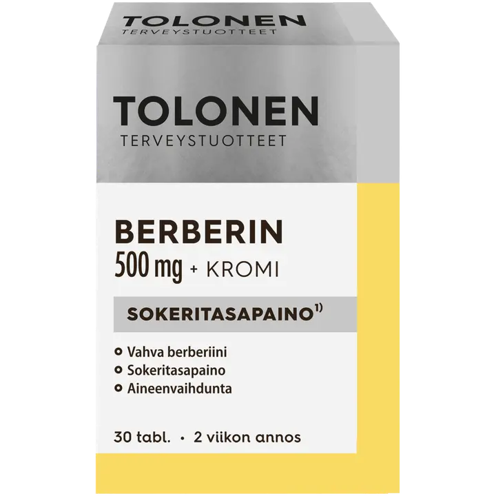 Tolonen Berberin+kromi 30tabl