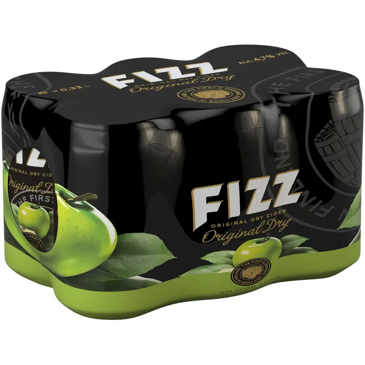 6xFIZZ Original Dry siideri 4,7% 0,33 l tlk kutiste