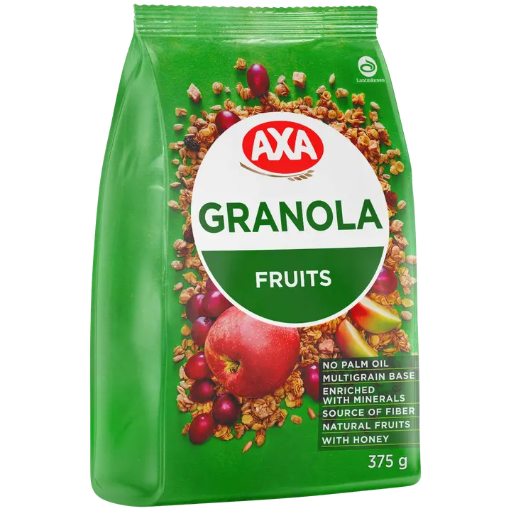AXA müsli puuviljade ja meega 375 g